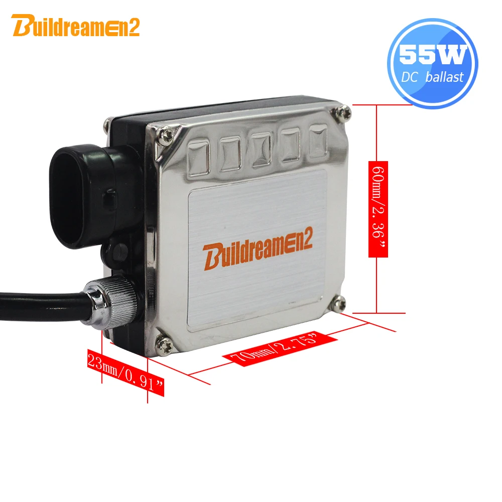 Buildreamen2 55W H1 H3 H7 H8 H9 H11 9005 HB3 9006 HB4 880 881 HID Xenon Kit лампа + балласт 3000K 8000K 12V автомобильный