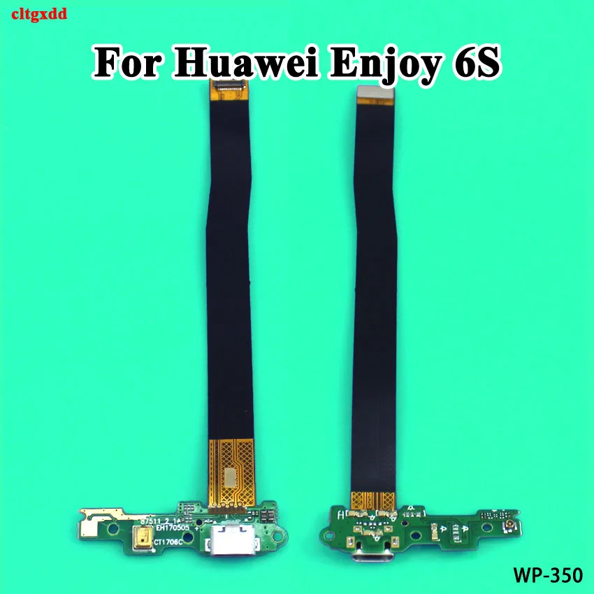 Cltgxdd USB разъем для зарядки гибкий кабель плата для huawei Maimang 4 5 6 G9 P10 Plus Nova Lite 3E Enjoy 5 6 AL00 6S 6A 7 7X7 S