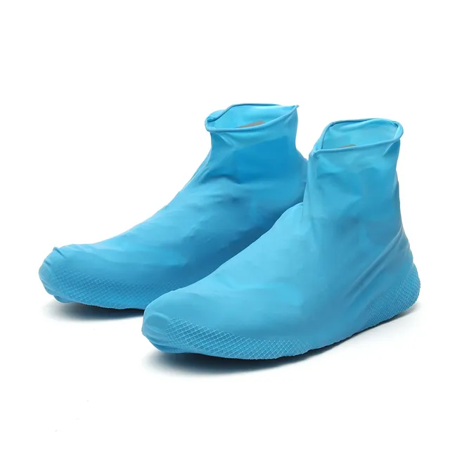 BSAID 1 Pair Rubber Shoe Cover Anti slip Waterproof, Elastic Reusable