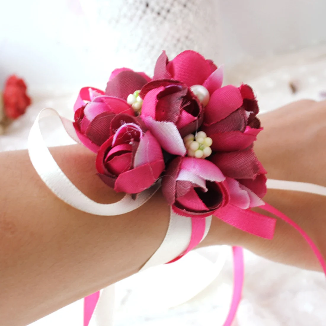 Compare Prices on Silk Wrist Corsage Online Shopping/Buy Low Price