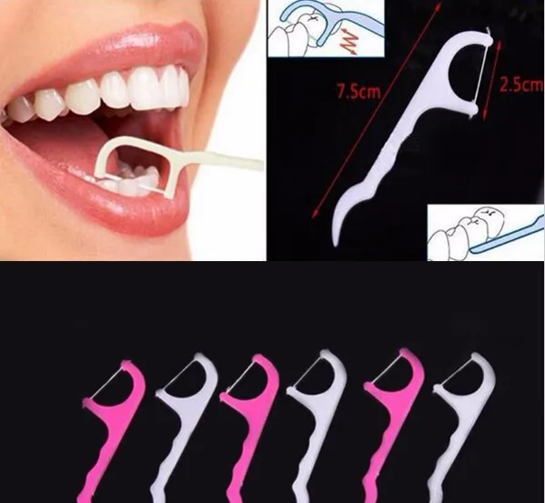 100 шт. зубная нить межзубная палочка для чистки зубов Зуб палочка s зубная нить палочка