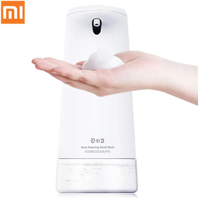 Xiaomi Xiaowei W66018XP Портативный 250 мл дозаторы мыла Intelligent Auto индукции ручная стиральная машина диспенсеры для мыльной пены - изображение