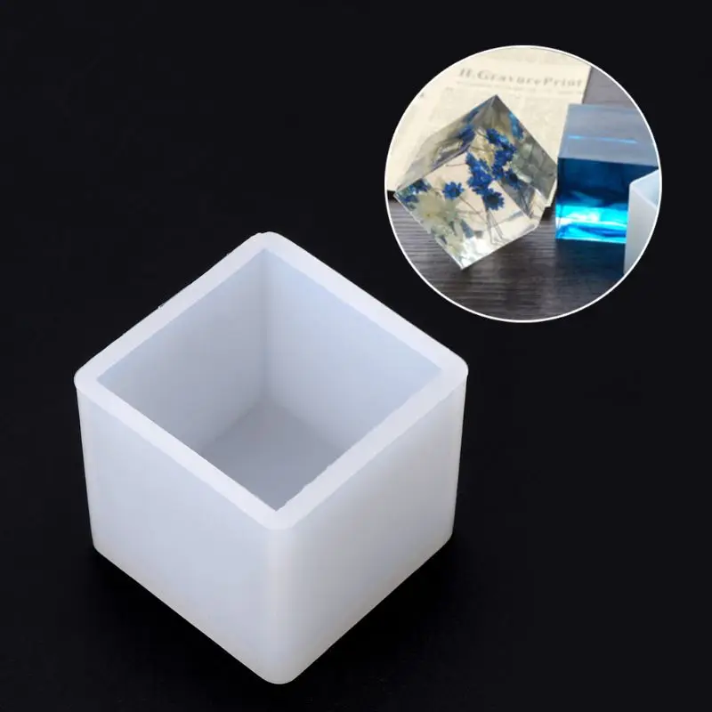 Силиконовые формы 3D Cube DIY стол бижутерия для декорирования заготовка для подвески Инструменты подарки ручной работы ремесел эпоксидной