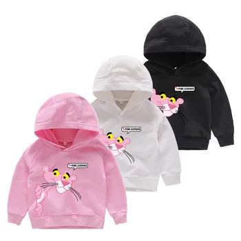 

Girls Kids Sweatshirt Children Hoodies Pink Pink Panther Girls Hoodies for 3-8 Years Kids Hoodies Sweatshirt Cartoon Full Sleeve