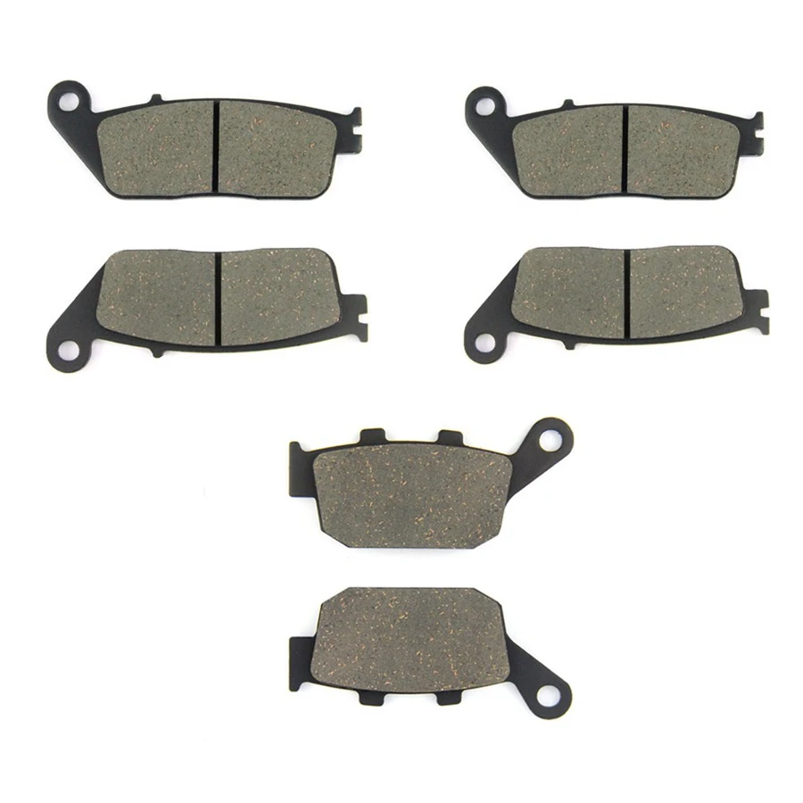 Buy SOMMET Motorcycle Front + Rear Brake Pads Disc for