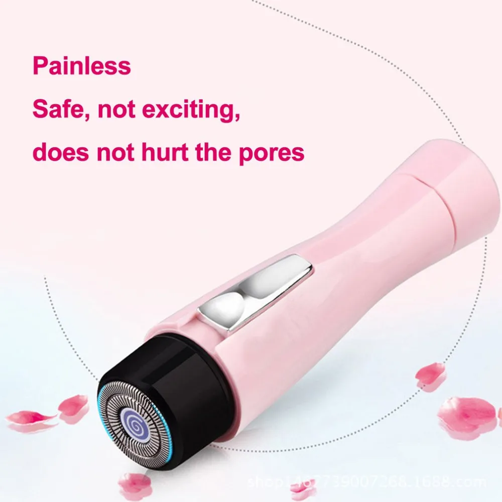 

Portable Mini Lady Personal Shaver Razor Epilator Painless Electric Facial Body Underarm Hair Removal Women Beauty Shaver