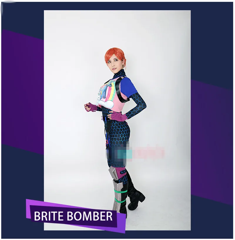 Brite bomber карнавальный костюм полный комплект Brite Gunner наряд