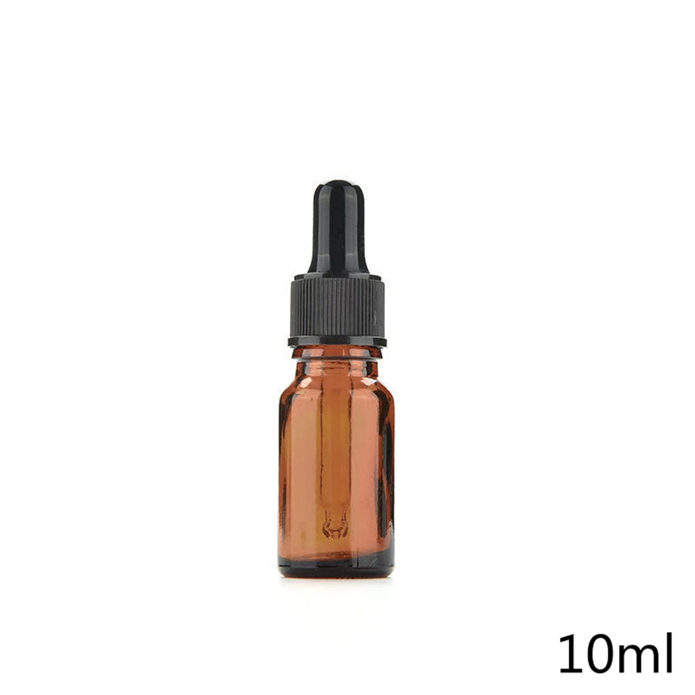 

10ML Amber Glass Liquid bottle Reagent Pipette Bottle Eye Dropper for storing chemistry laboratory chemicals perfumes