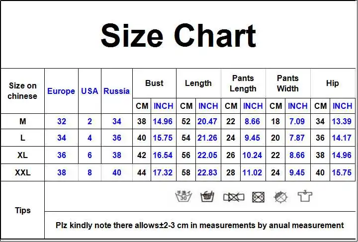 Primark Size Chart