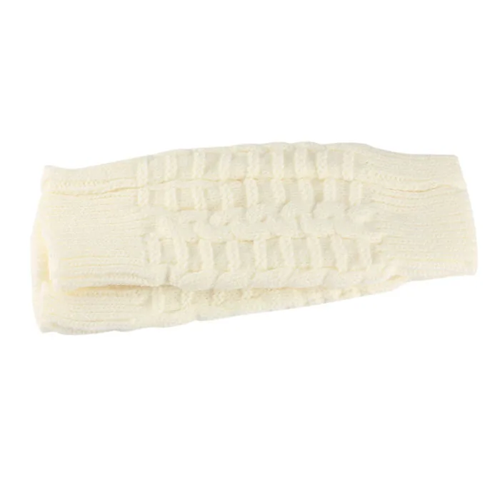 Перчатки женские guantes модные красивые сохраняющие тепло вязаные перчатки без пальцев зимние перчатки унисекс мягкие теплые зимняя рукавица перчатки