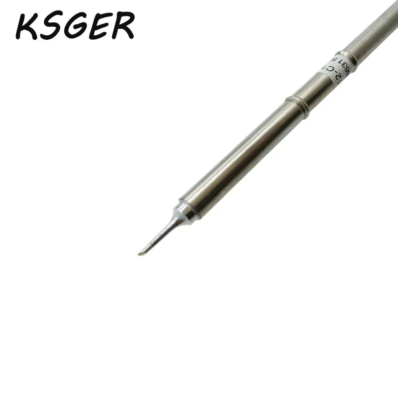 

KSGER T12 Soldering Solder Iron Tips T12-C1 C4 CF4 DL52 Welding Iron Tips For FX951 T12