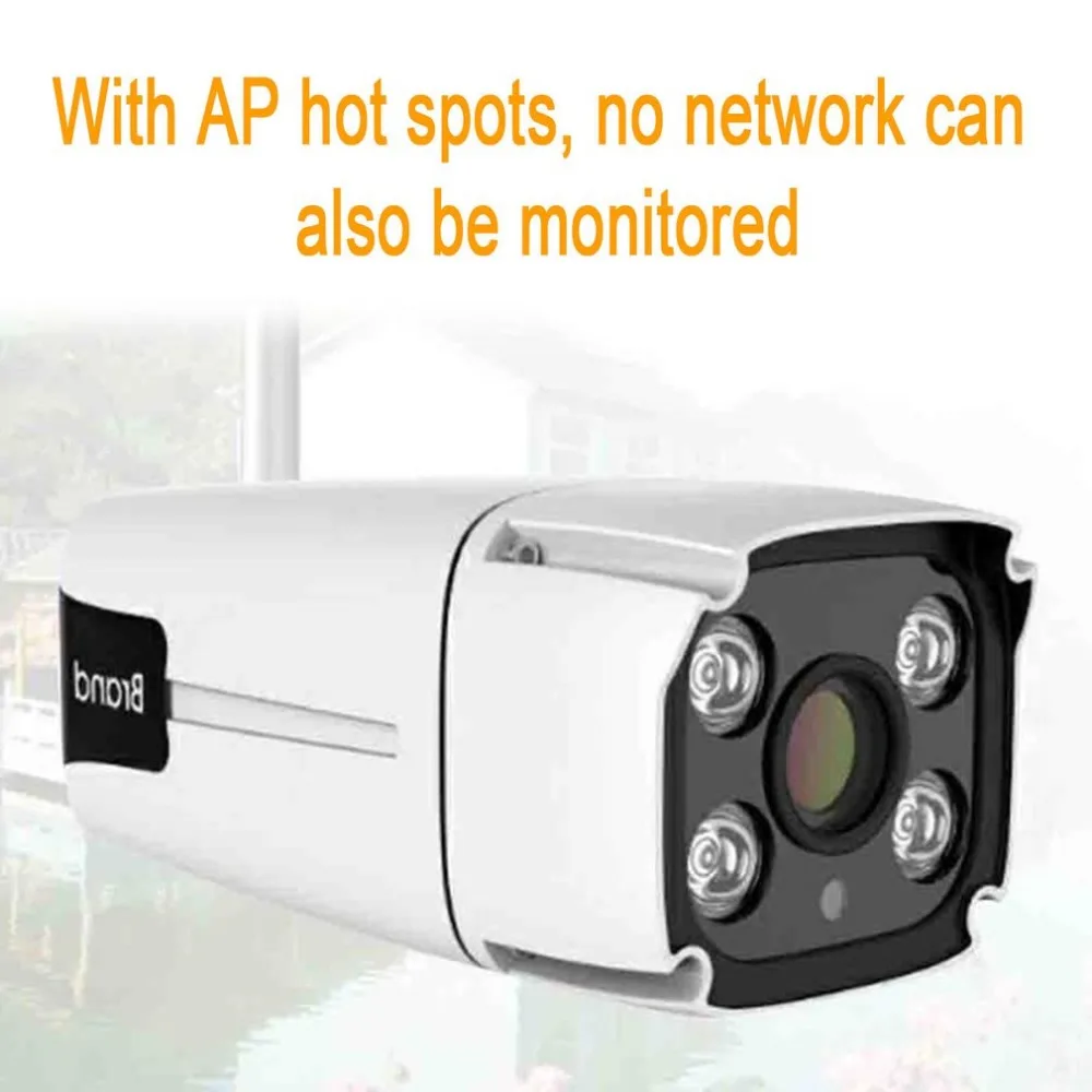 

960p 1.3 Megapixel Waterproof Wireless SuSrveillance Camera With Night Vision IP Camera Home Security via APP Remote Control