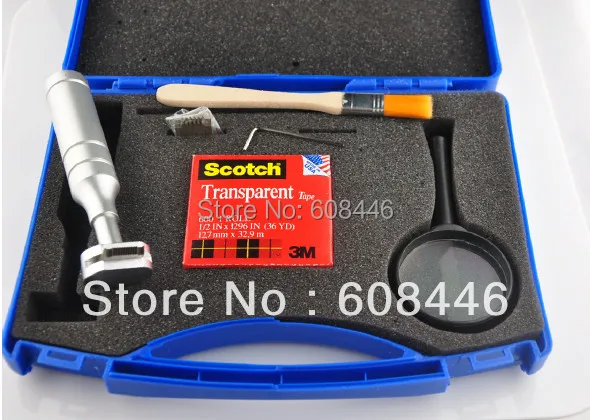 

New CrossHatch Adhesion Tester Instruction Cross-Cut Tester Kit for Paint Tool Sets