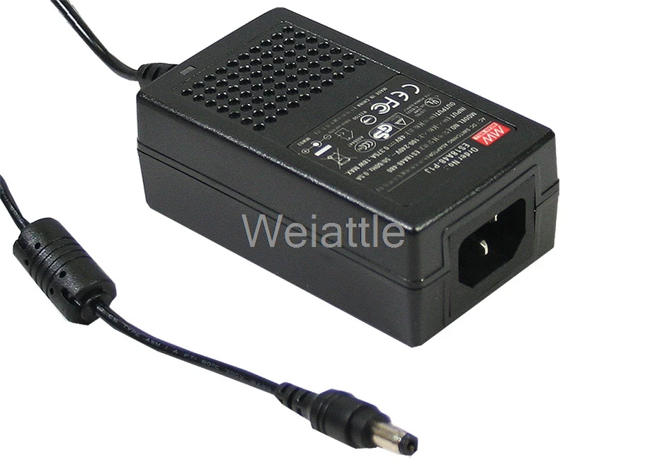 MEAN WELL original GS25A15-P1J 15V 1.66A meanwell GS25A 25W AC-DC промышленный адаптер | Обустройство дома
