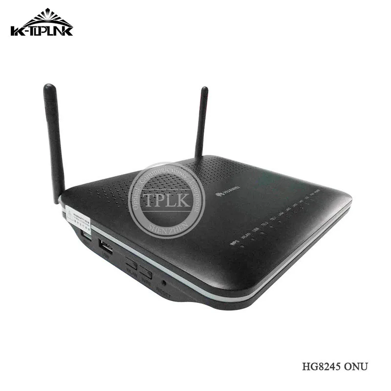 

hot sale HG8245 EPON ONU ONT 4FE+2PORT+VOICE+WIFI Modem Router Echolife Telecom Wireless Network Terminal Equipm