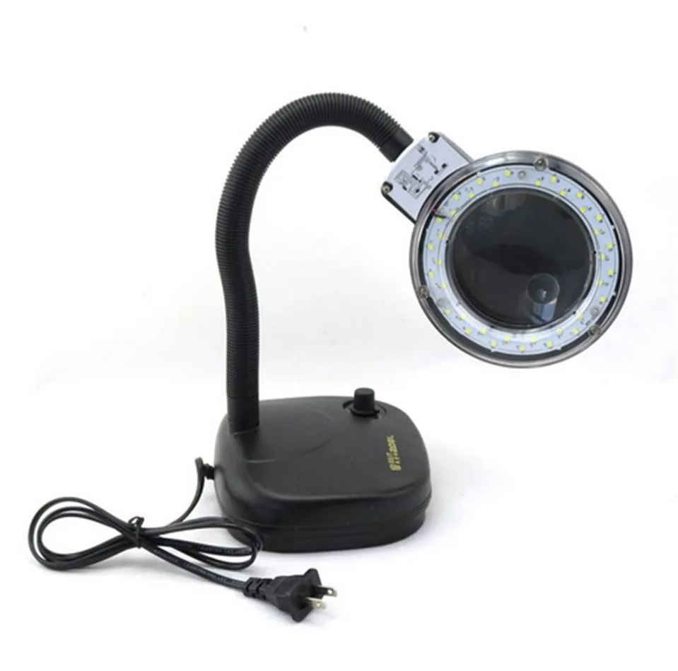 

BEST-208L Led Electronic Magnifying Lamp High Quality Magnifier Tools,Free Shipping