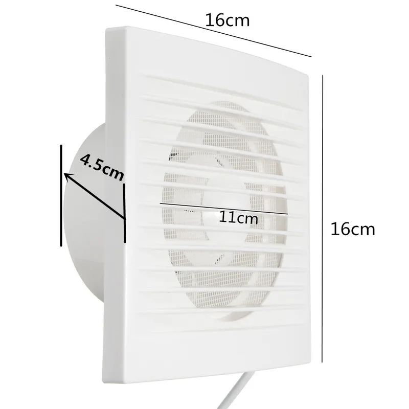 12 Вт вентилятор 220 В Подвесной Настенный вытяжной вентилятор для окна вентилятор для туалета вентилятор для ванной комнаты вентилятор для кухни потолочный вентилятор