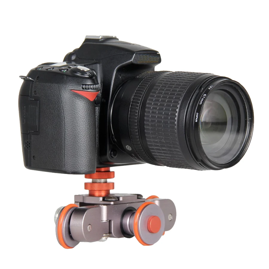 Электрический Autodolly видео автомобиль моторизованный DSLR операторская тележка на