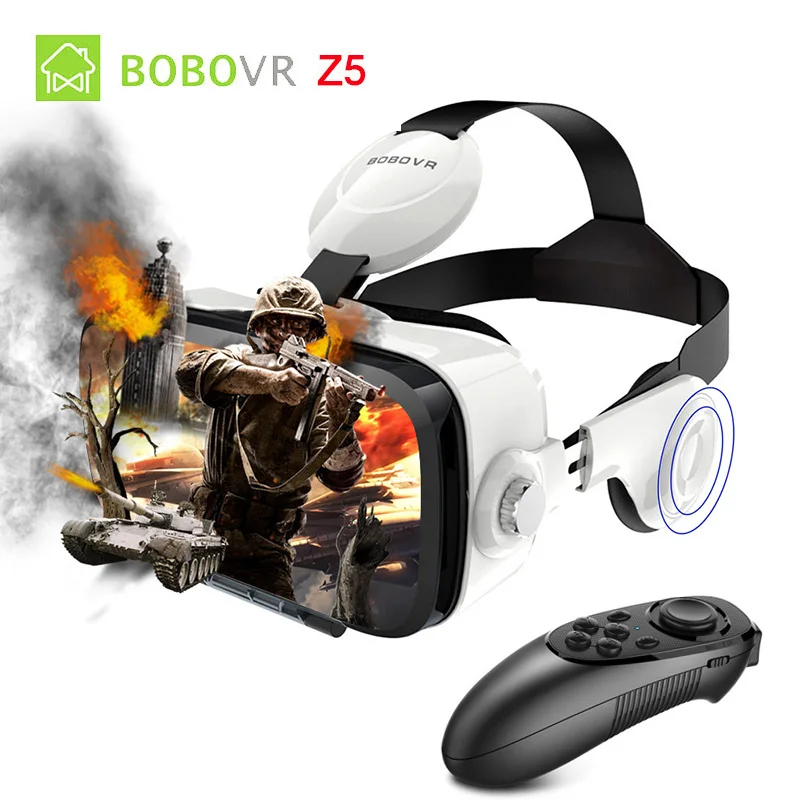 Xiaozhai BOBO VR Z4 очки с Bluetooth дистанционным управлением Google Cardboard Pro для Iphone Android