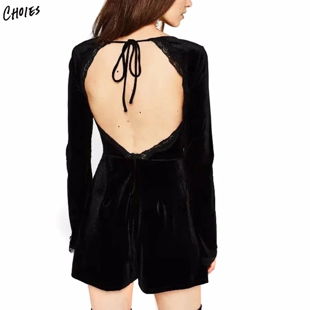 playsuit with long back