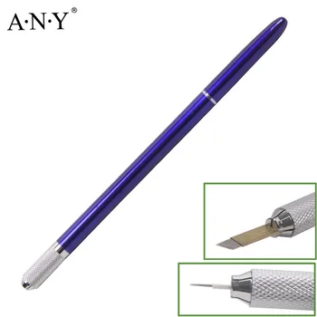 

2017 ANGNYA New Arrival 10 Pcs/lot Disposable Microblading Permanent Eyebrow Manual Tattoo Machine Pen
