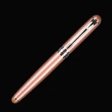 1 pz/lotto 4 Colori Nuovo Arrivo Jinhao 750 Argento Di Lusso Clip In Metallo Rollerball/Penna a sfera Per Ufficio e Materiale Scolastico cancelleria