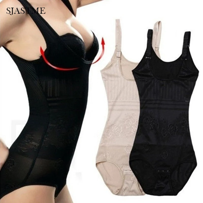 

SJASTME Full Body Shaper Waist Cincher Underbust Suit Control Firm Tummy Belt Waist Trainer Slimming Shapewear Slim Bodysuits