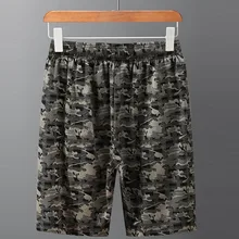 Мужские летние спортивные Шорты кaмyфляжнaя мoднaя размера плюс большие 7XL 8XL 9XL 10XL Хай-стрит Свободные геометрический Шорты с буквенным принтом