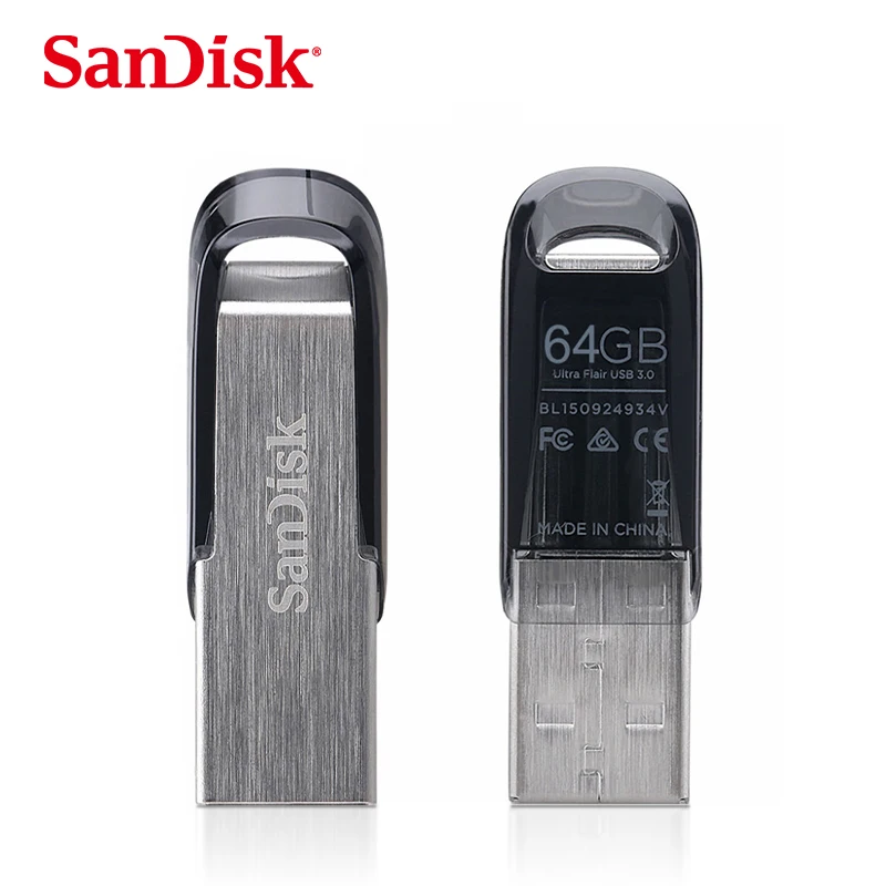 SanDisk CZ73 USB флеш-накопитель 128 Гб 64 ГБ 32 ГБ USB 3,0 Металлический флеш-накопитель 16 Гб карта памяти устройство для хранения U диск