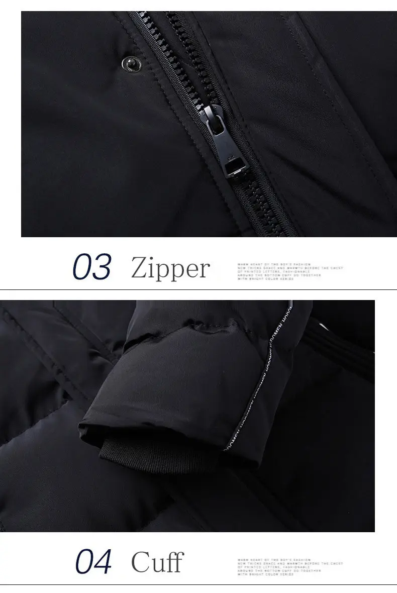 MuLS 5XL Parka Men 2019 Winter Warm Thick Cotton Jacket Parkas Men Fleece Hooded Coats Fashion Business Casual Jackets Outerwear 02