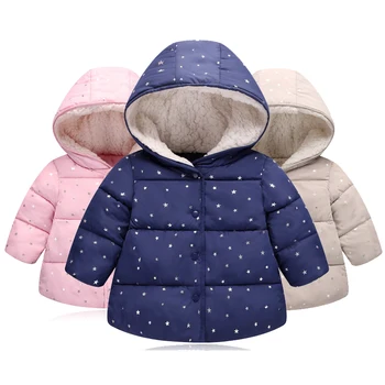 

Unisex winter coat 2019 for girls boys winter trend child boy jacket 1 2 3 4 5Years children wam coats