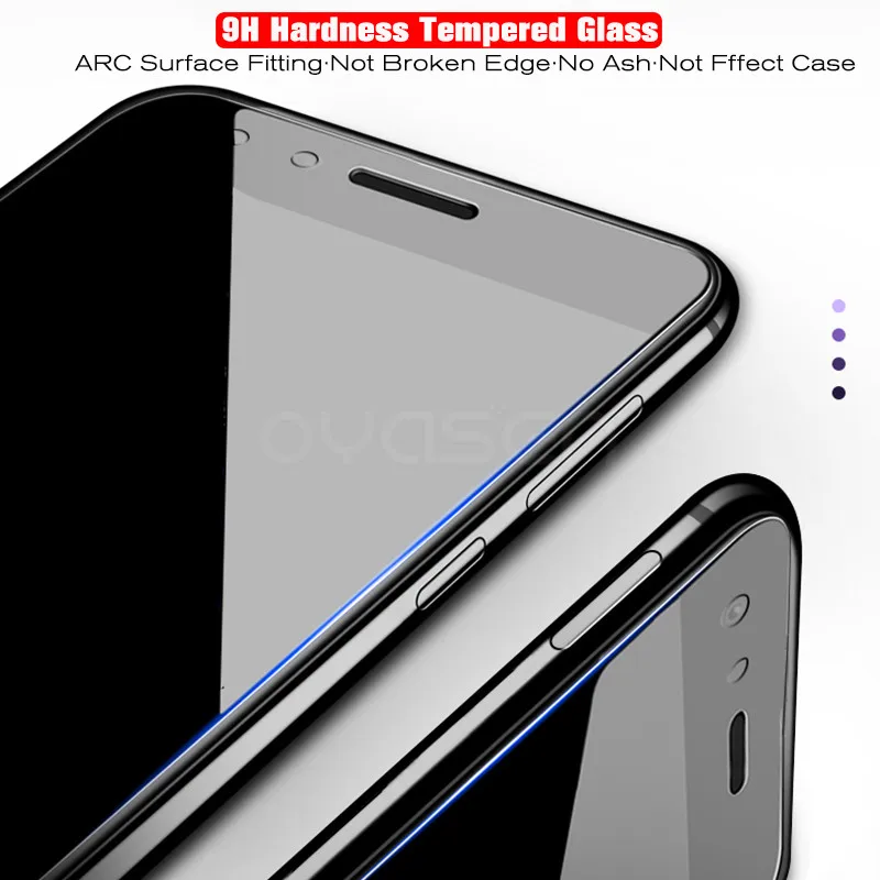 Закаленное стекло для Huawei Y9 Y7 Y6 Y5 Prime Pro 2018 2019 9 9H Взрывозащищенная защита от синего