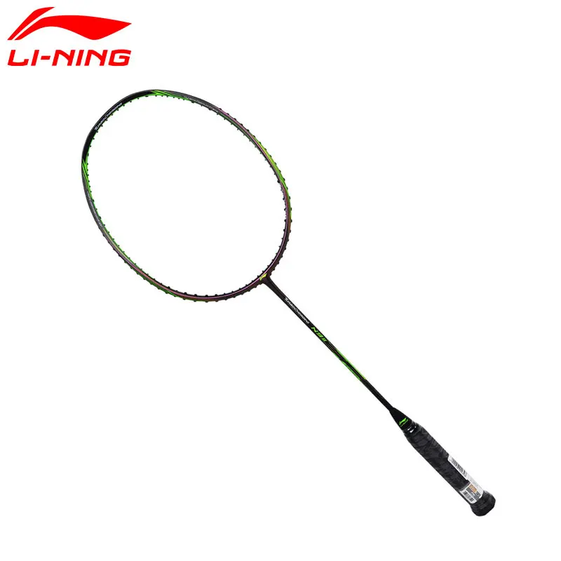 Профессиональные ракетки для бадминтона Li Ning 75D турбо зарядка углеродное волокно