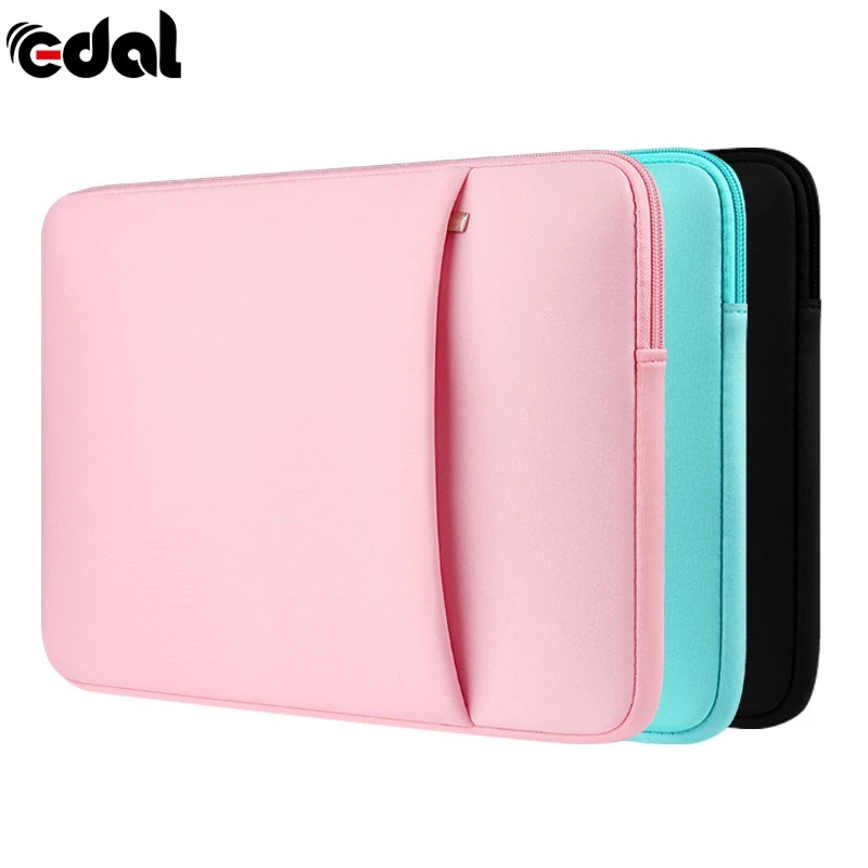 New Soft Zipper Laptop Sleeve Bag Protective Notebook Case Computer Cover for 11 14 15.6 inch For Laptop Notebook