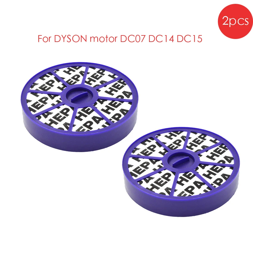

2pcs/lot HEPA FILTERS Replaces for DYSON Motor DC07 DC14 DC15 Vacuums Cleaner Parts