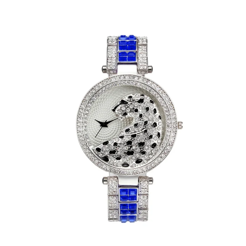 

Cheetah Watch Woman Quartz Watches Ladies Full Diamond Bracelet Steel Watch Top Brand Luxury Waterproof Clock Relogio Feminino