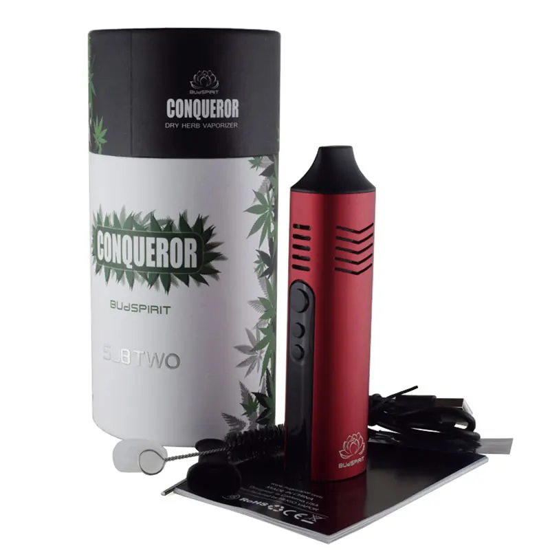 Günstige Original e zigarette eroberung trockenen kraut 2200mah batterie Vape stift dampf verdampfer kräuter verdampfer Vaper box mods vsAUGU Trockenen ihre
