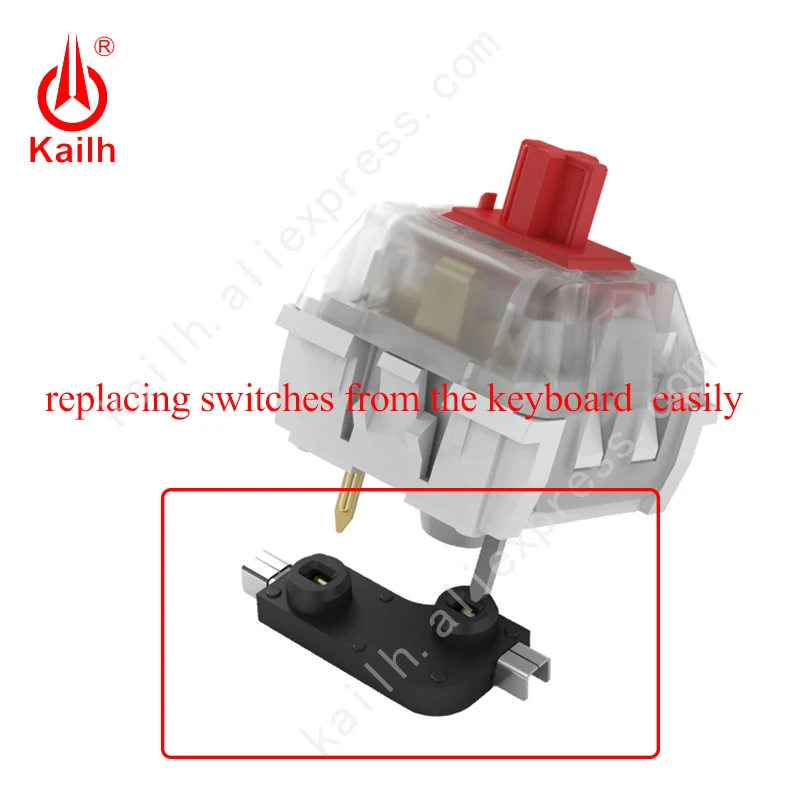 Переключатель Клавиатуры Kailh PCB DIY механическая сменная розетка простая