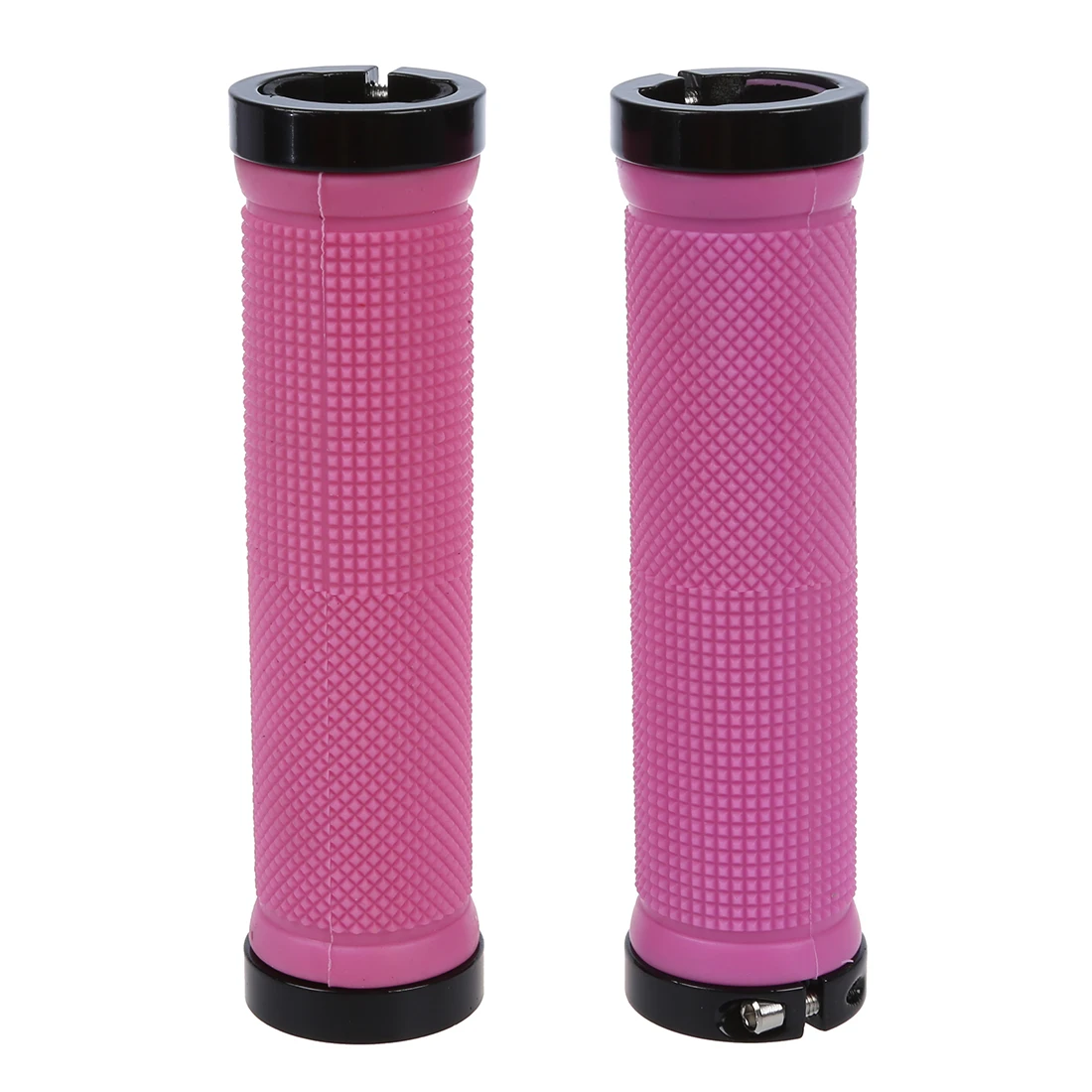 pink handlebar grips