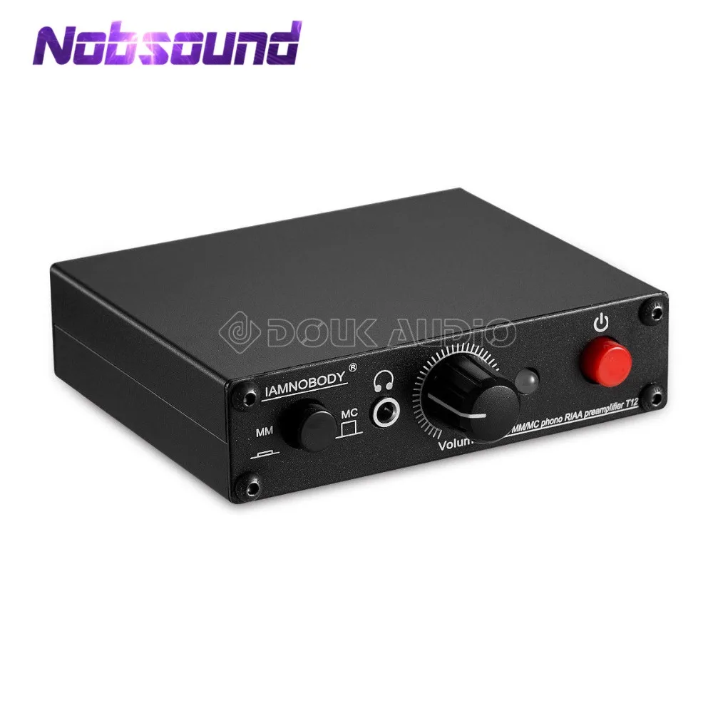 Nobsound Mini MM/MC RIAA проигрыватель Phono Preamp усилитель для наушников Hi Fi проигрывателя