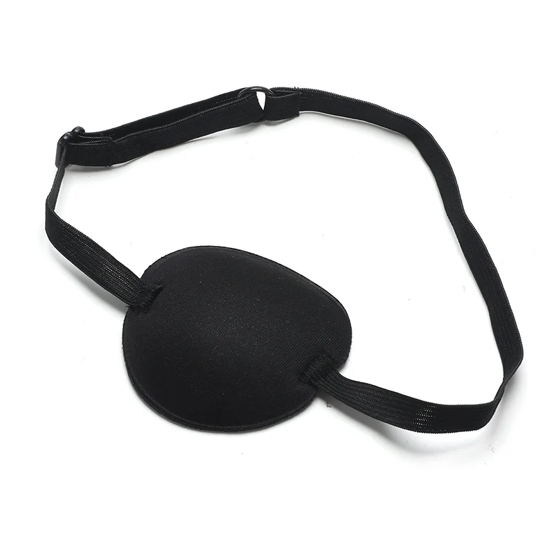 

1pcs Adjustable Strap Medical Use Concave Eye Patch Goggles Foam Groove Washable Eyeshades Black
