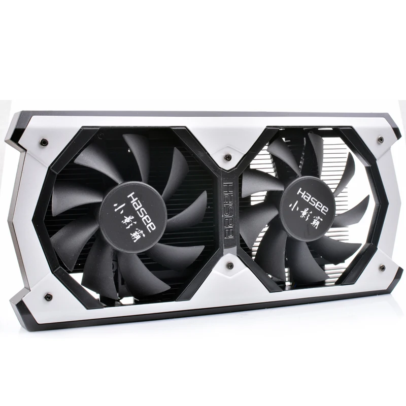 Tanie Zupełnie nowy oryginalny GALAXY GTX1060 6G P106 GTX960 karty graficznej chłodzenia blok aluminiowy wentylator