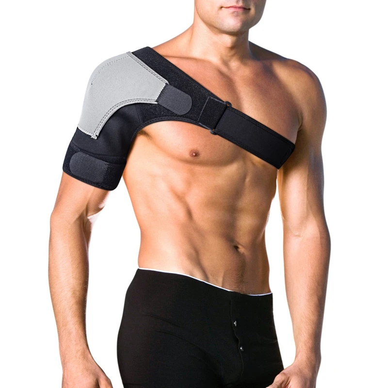 Tcare 1Pcs Shoulder Brace Adjustable Shoulder Support With Pressure Pad