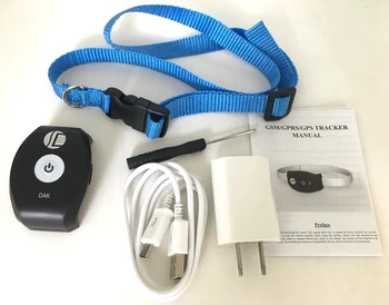 

Pets GPS GSM GPRS tracker TK208 Real-time tracking Low poweralarm Geo-fence