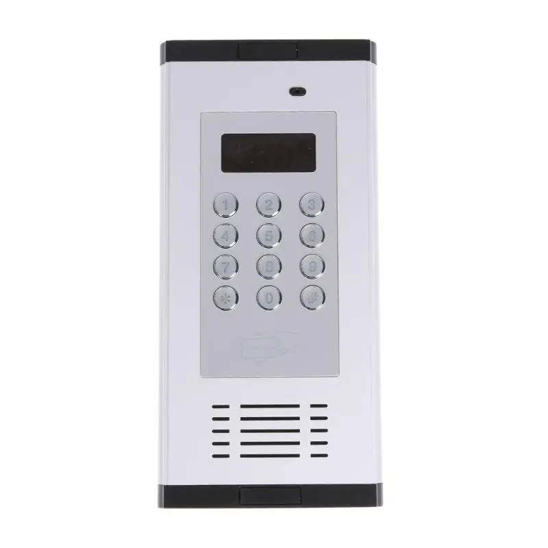 

Remote Controller GSM Access Control System Apartment Intercom K6 Door Gate Open Free Charge Call SMS Alarm LCD Screen Keypad