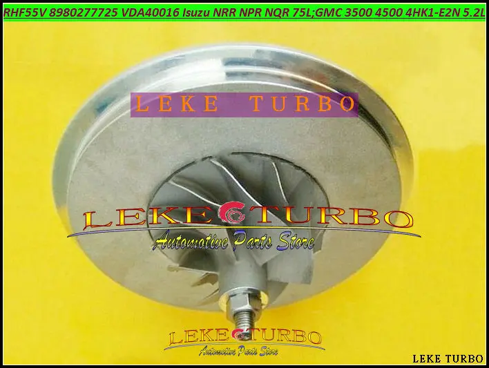 Turbo Cartridge CHRA Core HF55V 8980277725 8980277730 For ISUZU NRR NPR NQR 75L 06- For GMC Various 3500 4500 W-Series 5.2L 4HK1-E2N (4)