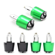 22 мм алюминиевый Универсальный руль мотоцикла акустическая система концы слайдеры с ЧПУ Ручка рукоятки руля колпачки наконечники вилка слайдер для YAMAHA HONDA