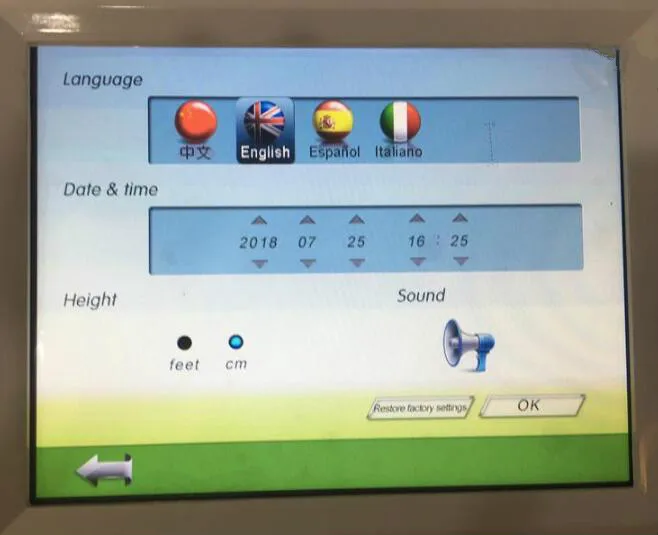 professional fat analysis machine body  analyzer/body composition analyzer with printer fast shipping CE/DHL