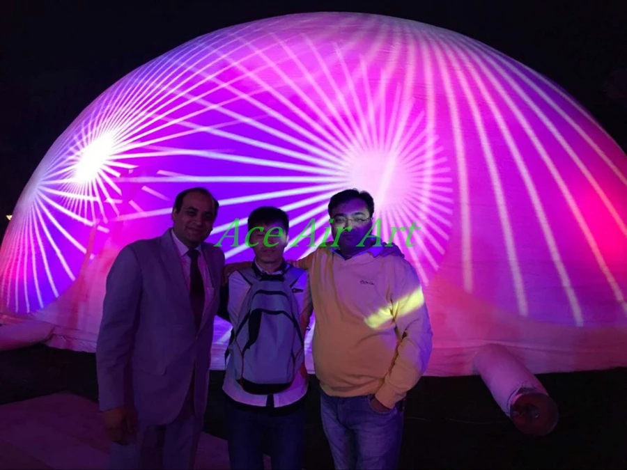 Надувной мини Planetarium купол/надувной тент/надувной проектор для научного показа