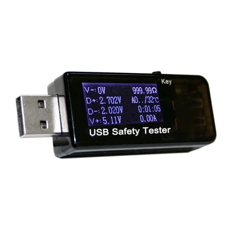 

USB Voltage and Current Detector Mobile Power Bank Capacity Tester Test table Detection Tool